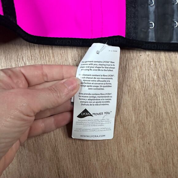 Ann Chery 2023 Latex Waist Trainer Faja Size 42 Pink New Colombia - Picture 4 of 7